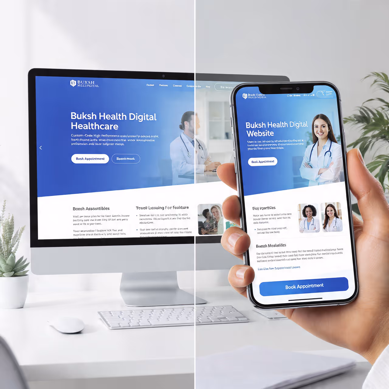 Custom-Coded, High-Performance Websites Built for Healthcare