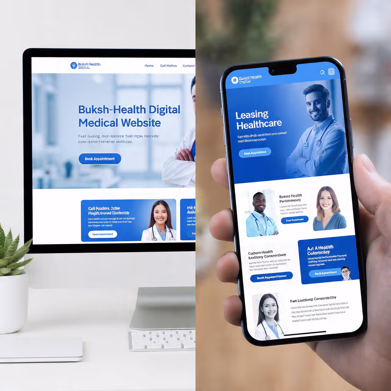 Hospitals Website Development