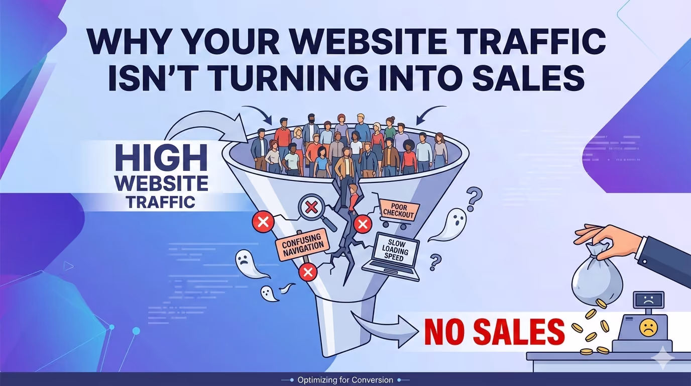 website traffic not converting