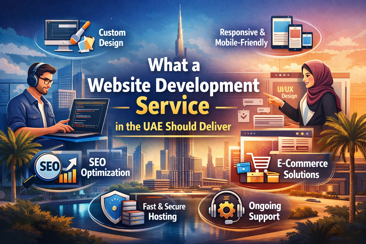 What a Website Development Service in the UAE Should Deliver