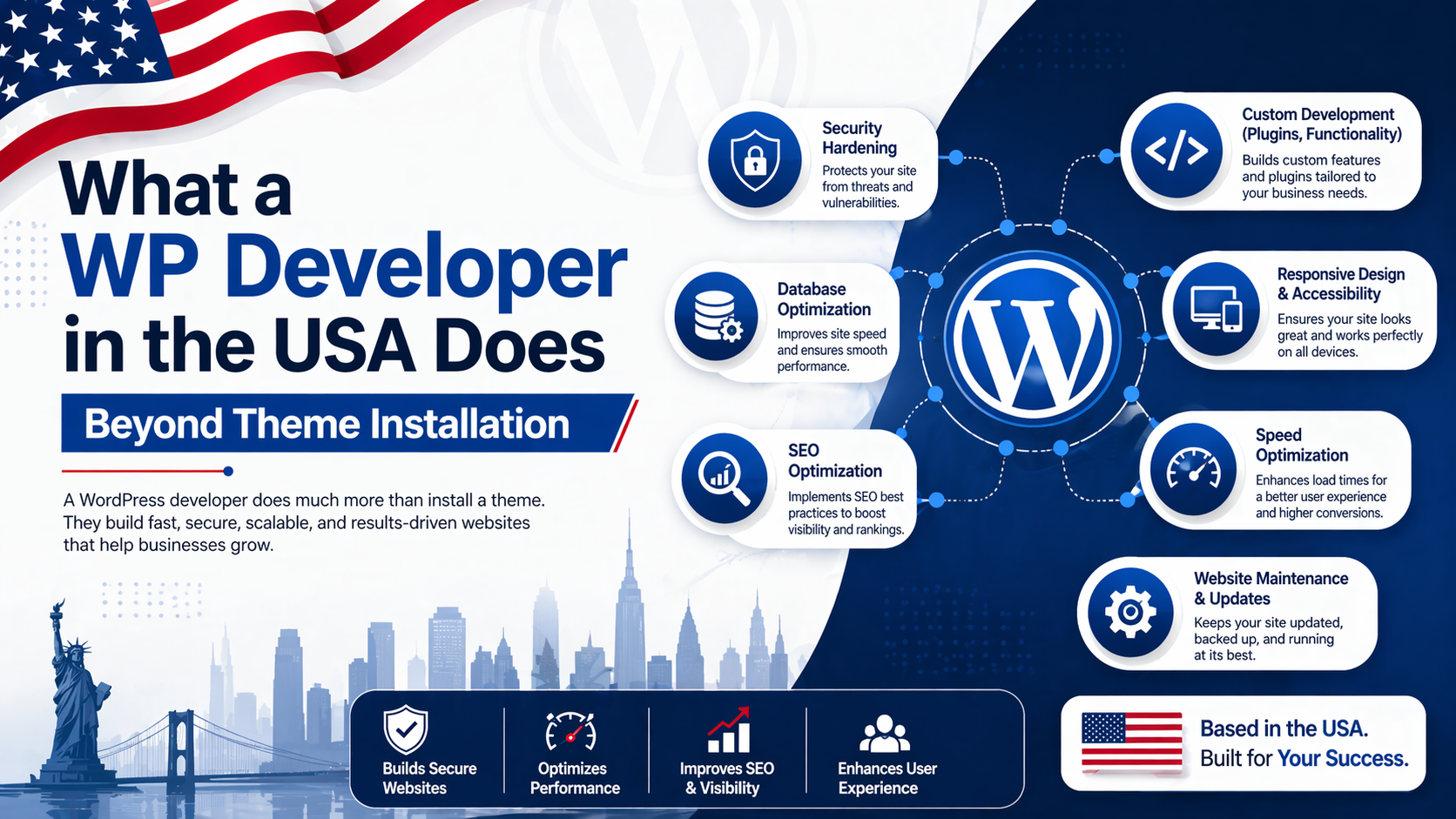 What a WP Developer in the USA Does Beyond Theme Installation